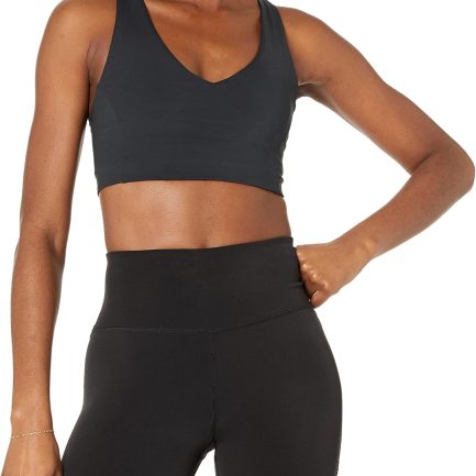 Women's  V-Neck Medium Support Sports Bra